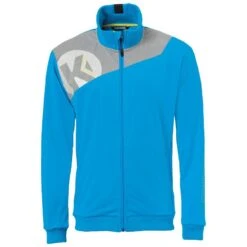 Kempa CORE 2.0 POLY JACKE -Hummel Verkäufe Kempa CORE 20 POLY JACKE Farbe kempablau dark grau melan