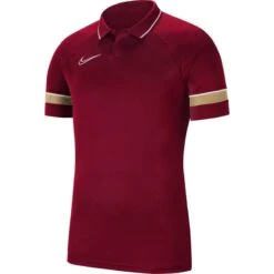 Nike Academy 21 Polo Herren CW6104 -Hummel Verkäufe Nike Academy 21 Polo Herren CW6104 Farbe TEAM RED WHITE JERSEY GOLD WHITE