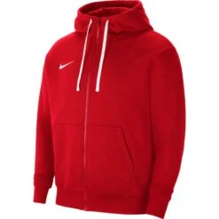 Nike Team Club 20 Full-Zip Hoody Herren CW6887 -Hummel Verkäufe Nike Park Mens Fleece Full Zip Soccer Hoodie CW6887 Farbe UNIVERSITY RED WHITE WHITE
