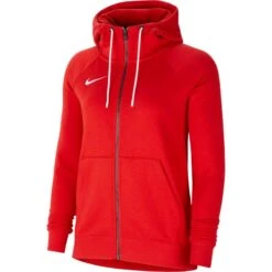 Nike Team Club Full-Zip Hoody Damen CW6955 11 Nike Team Club Full-Zip Hoody Damen CW6955 -Hummel Verkäufe Nike Women FLC PARK20 FZ HOODIE CW6955 Farbe UNIVERSITY RED WHITE WHITE