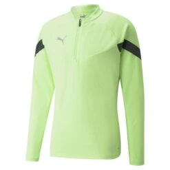 Puma TeamFINAL 1/4 Zip Trainingstop Herren 657375 -Hummel Verkäufe Puma teamFINAL 1 4 Zip Trainingstop Herren 657375 Farbe Fizzy Lime Puma Black Puma Silver