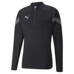 Puma TeamFINAL 1/4 Zip Trainingstop Herren 657375 -Hummel Verkäufe Puma teamFINAL 1 4 Zip Trainingstop Herren 657375 Farbe Puma Black Smoked Pearl Puma Silver