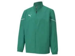 Puma TeamRISE Präsentationsjacke Kinder 657328 -Hummel Verkäufe Puma teamRISE Praesentationsjacke Kinder 657328 Farbe Pepper Green Puma Black