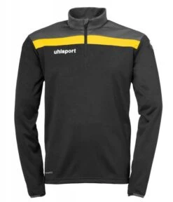 Uhlsport OFFENSE 23 1/4 ZIP TOP 100221201 -Hummel Verkäufe Uhlsport OFFENSE 23 1 4 ZIP TOP 100221201 Farbe schwarz anthra limonengel