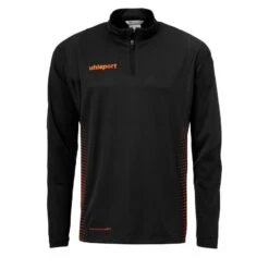 Uhlsport SCORE 1/4 ZIP TOP -Hummel Verkäufe Uhlsport SCORE 1 4 ZIP TOP Farbe schwarz fluo orange