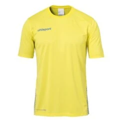 Uhlsport SCORE TRAINING T-SHIRT -Hummel Verkäufe Uhlsport SCORE TRAINING T SHIRT Farbe limonengelb azurblau