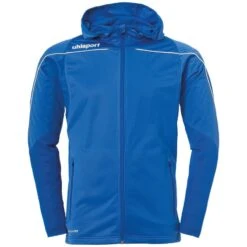 Uhlsport STREAM 22 TRACK HOOD JACKET 1005189 -Hummel Verkäufe Uhlsport STREAM 22 TRACK HOOD JACKET 1005189 Farbe azurblau weiss