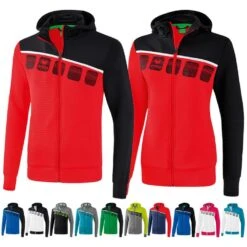 Erima 5-C Trainingsjacke Mit Kapuze