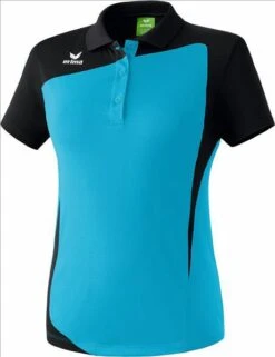 Erima CLUB 1900 Poloshirt Curacao/schwarz 111347