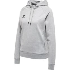 Hummel Move Grid Baumwoll Hoody Damen 214787 -Hummel Verkäufe hummel Move Grid Baumwoll Hoody Damen 214787 Farbe GREY MELANGE