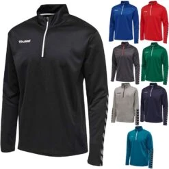 Hummel AUTHENTIC HALF ZIP SWEATSHIRT Kinder