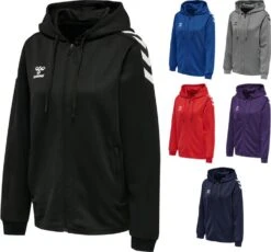 Hummel Core XK Poly Zip Hoody Damen 212650