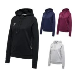 Hummel Move Grid Baumwoll Hoody Damen 214787