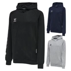 Hummel Move Grid Baumwoll Hoody Kinder 214909