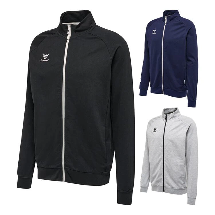 Hummel Move Grid Baumwoll Trainingsjacke 214791 1 Hummel Move Grid Baumwoll Trainingsjacke 214791