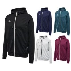 Hummel Move Grid Baumwoll Zip Hoody Herren 215007